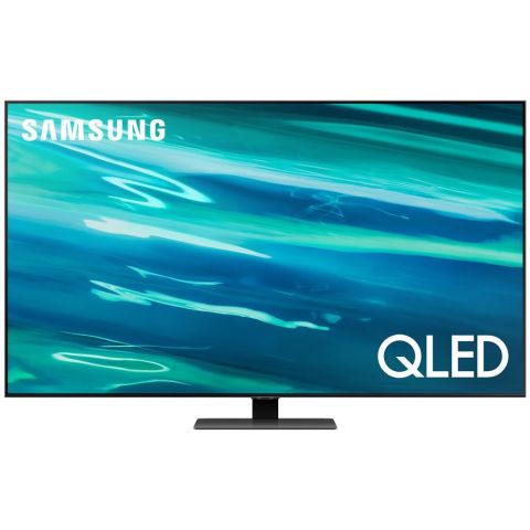 Телевизор Samsung QLED QE55Q80AAUXCE (2021) 55" 4K UHD  QLED Smart TV