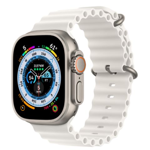 Apple Watch Ultra 49mm White ocean band 