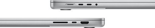 MX2F3 MacBook Pro 14" (M4 Pro 14C CPU, 20C GPU) 24 ГБ, 1 Тб SSD, серебристый